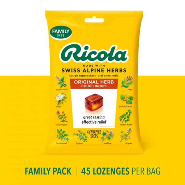 Ricola Original Herb Cough Drops, 45 Count - Image 2